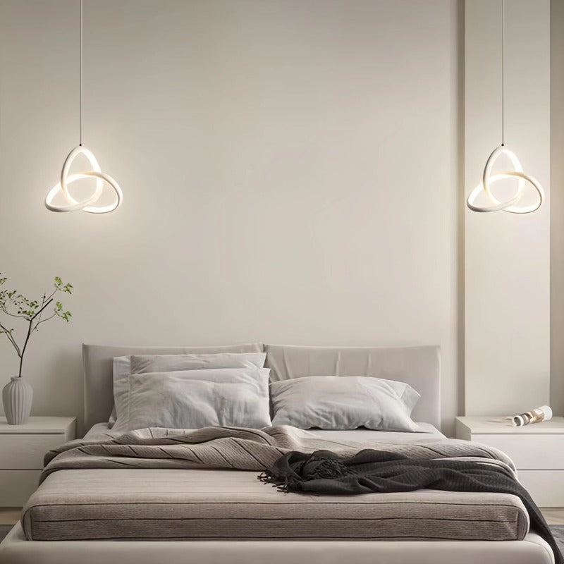 Modern Creative Ring Metal Pendant Light