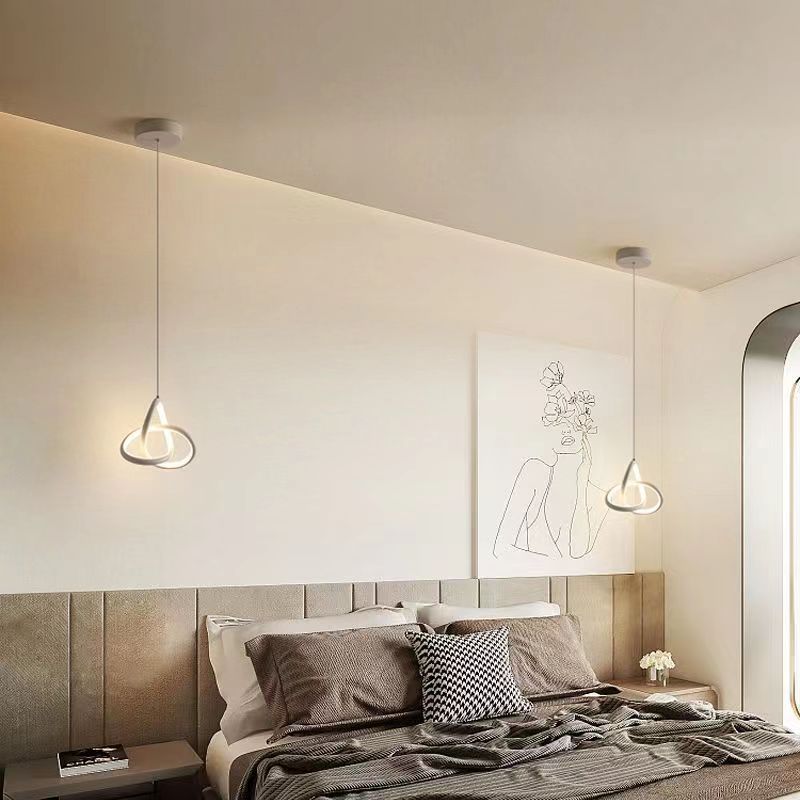 Modern Creative Ring Metal Pendant Light