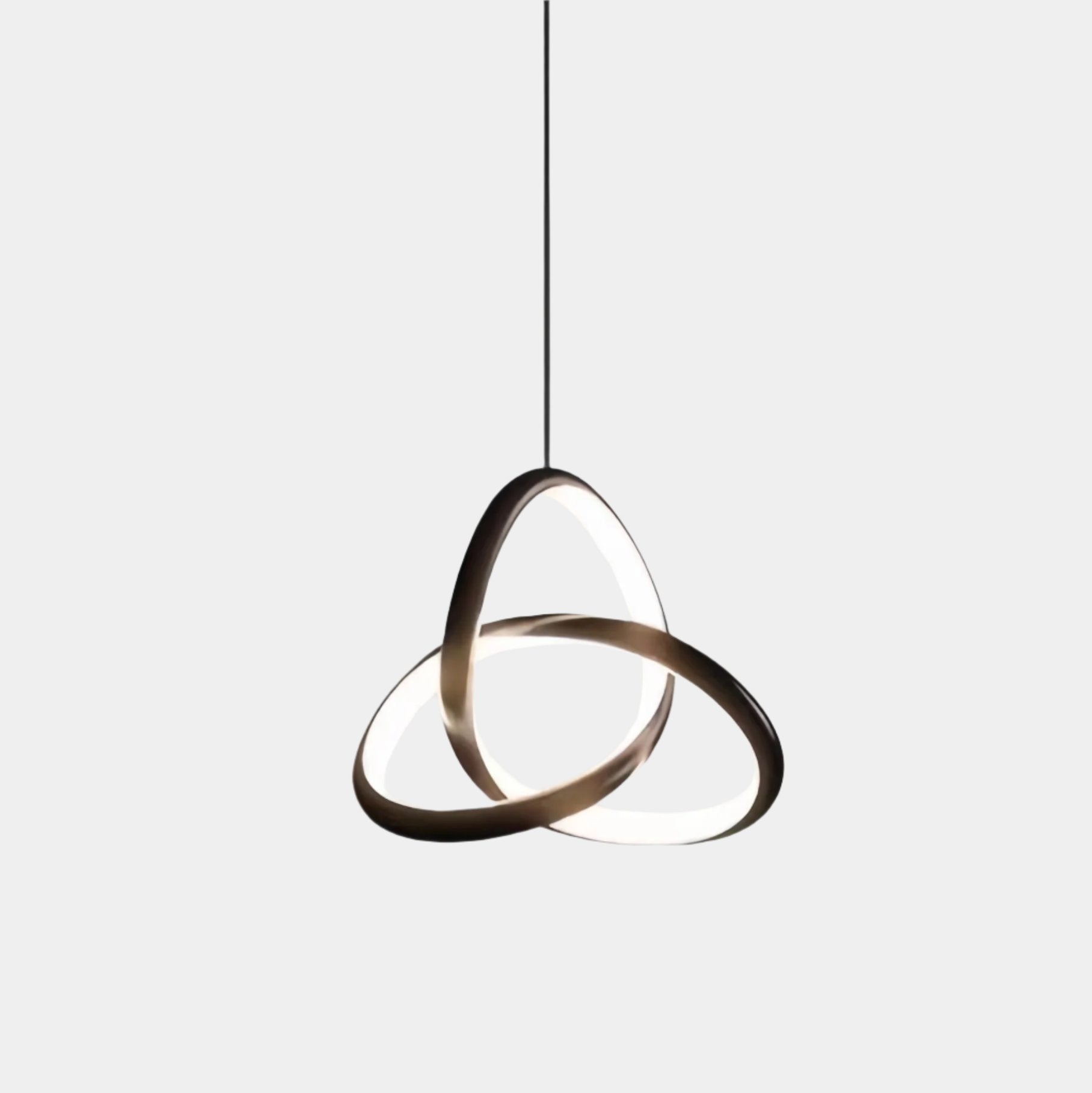 Modern Creative Ring Metal Pendant Light