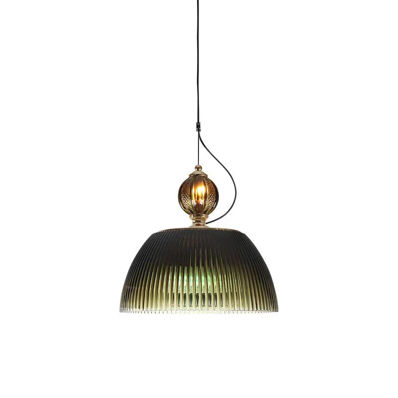 Modern Glass Bowl Kitchen Island Pendant Light