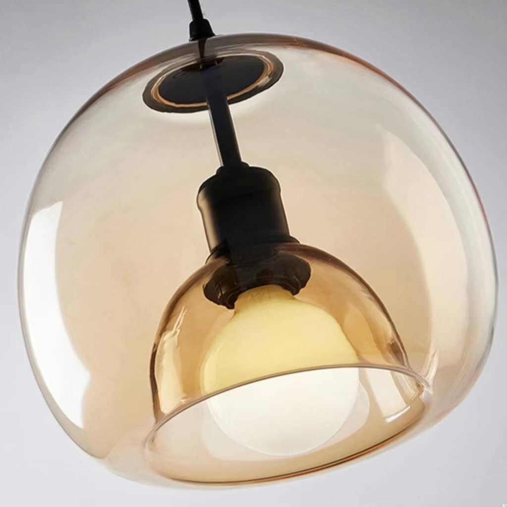 Modern Simple Glass Globe Pendant Light