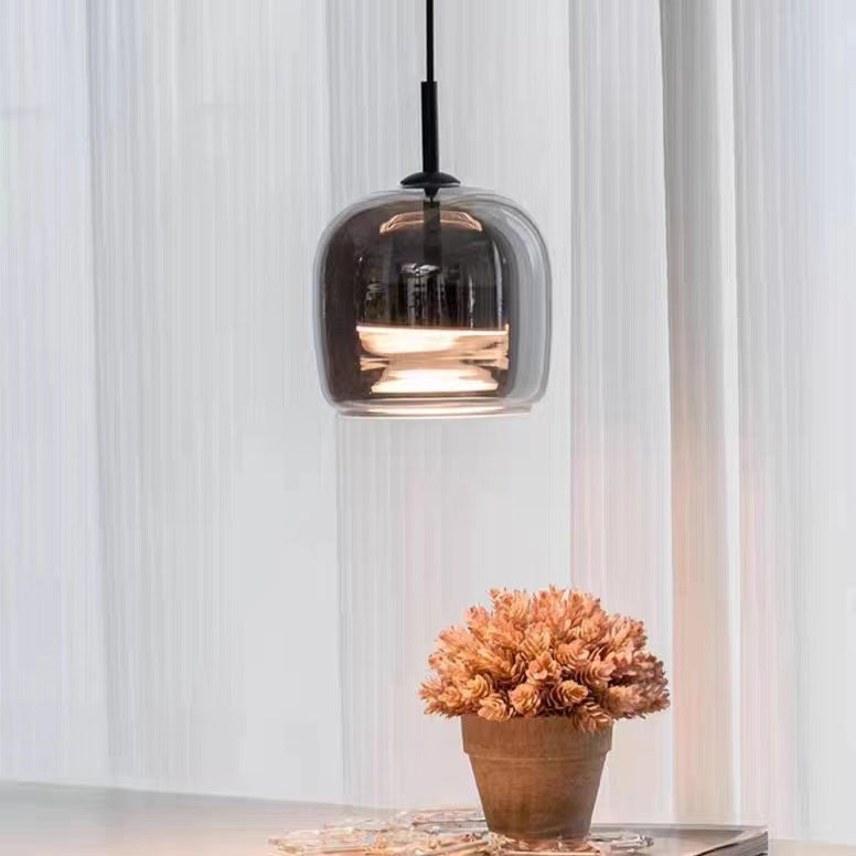 Modern Luxury LED Glass Pendant Light