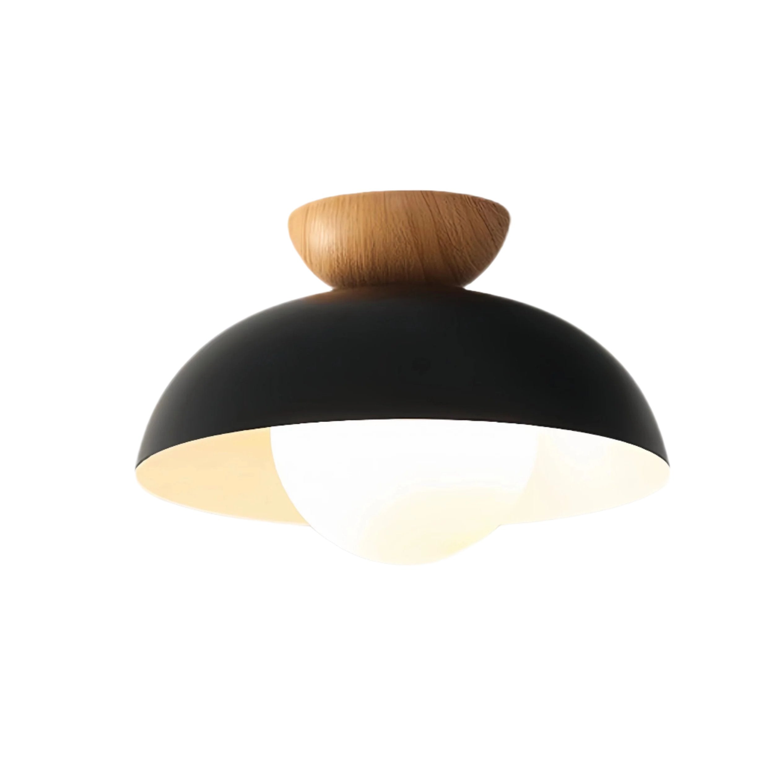 Modern Bowl Shaped Metal Ceiling Light