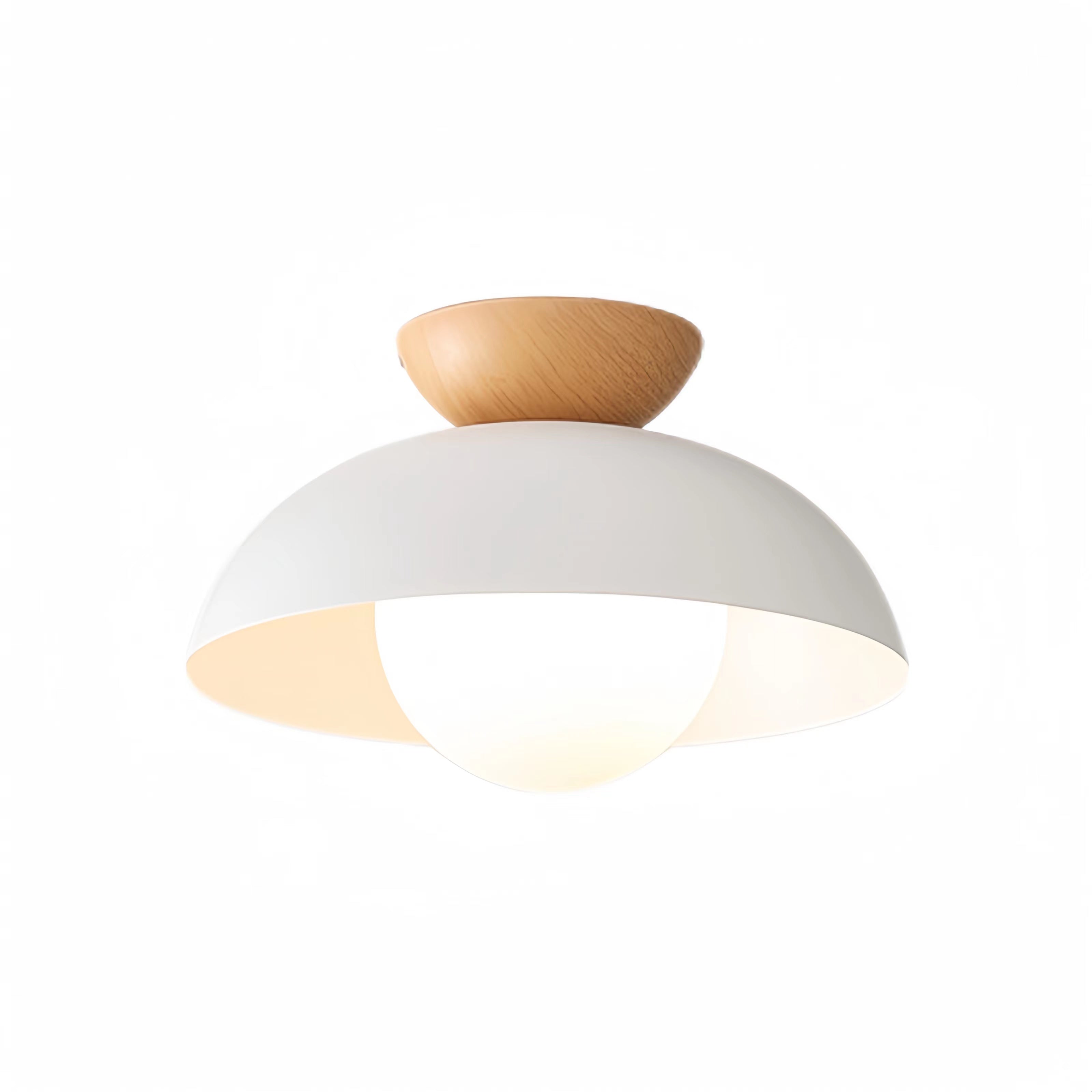 Modern Bowl Shaped Metal Ceiling Light