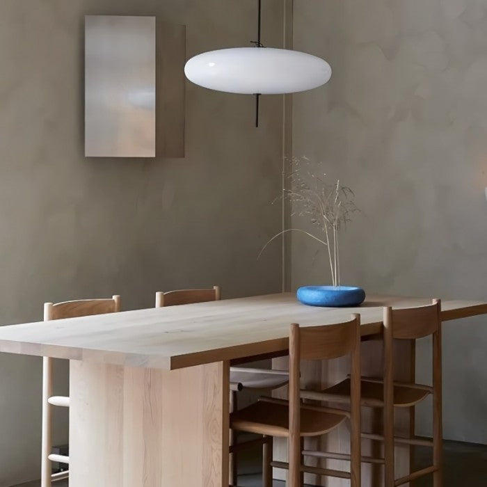 Modern Bauhaus Model 2065 Oval Pendant Light