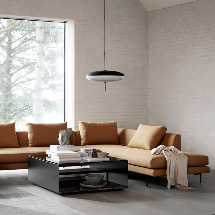 Modern Bauhaus Model 2065 Oval Pendant Light