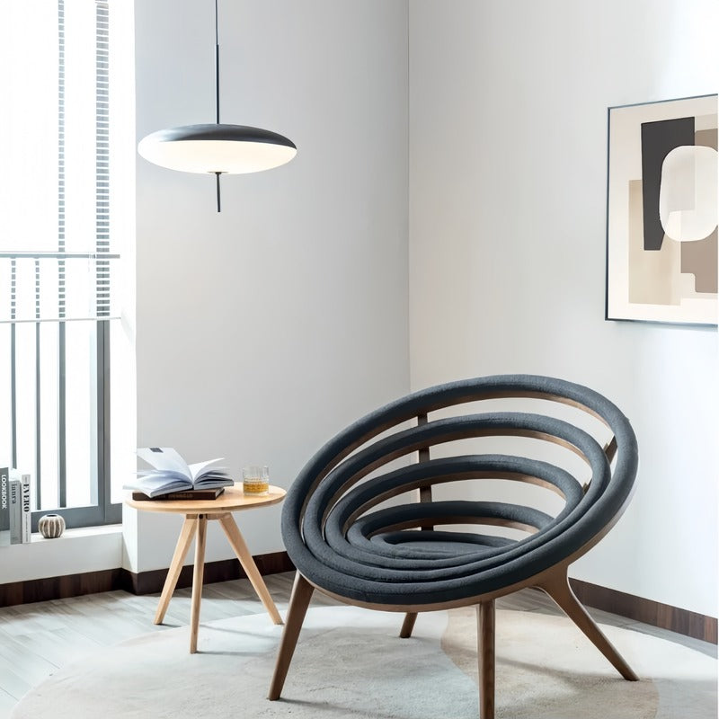Modern Bauhaus Model 2065 Oval Pendant Light