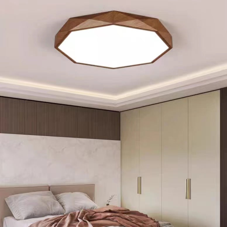 Modern Minimalist Octagon LED Ceiling Light