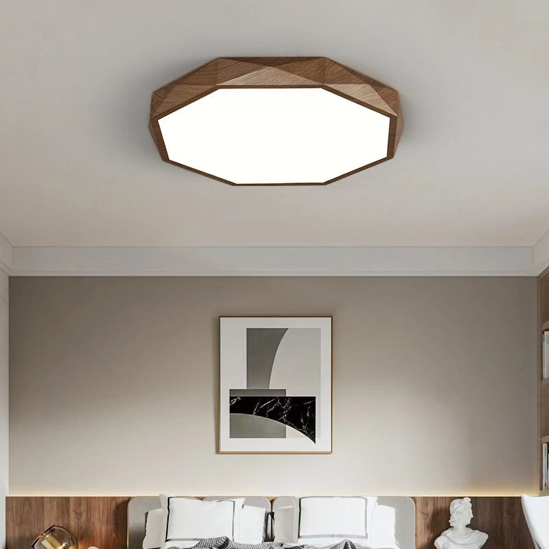 Modern Minimalist Octagon LED Ceiling Light