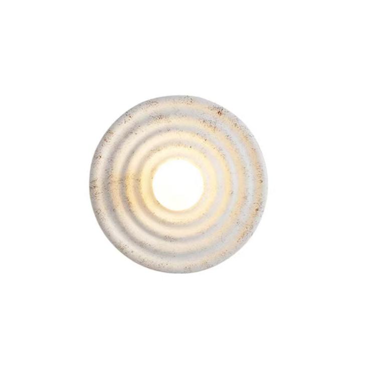 Modern Artistic Resin Circular Wall Light
