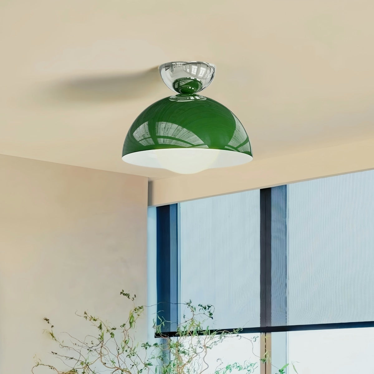 Bauhaus Dome Industrial Metal Ceiling Light