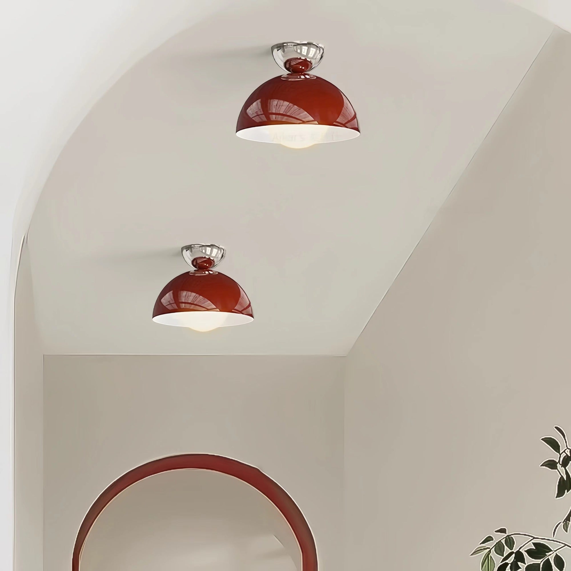 Bauhaus Dome Industrial Metal Ceiling Light