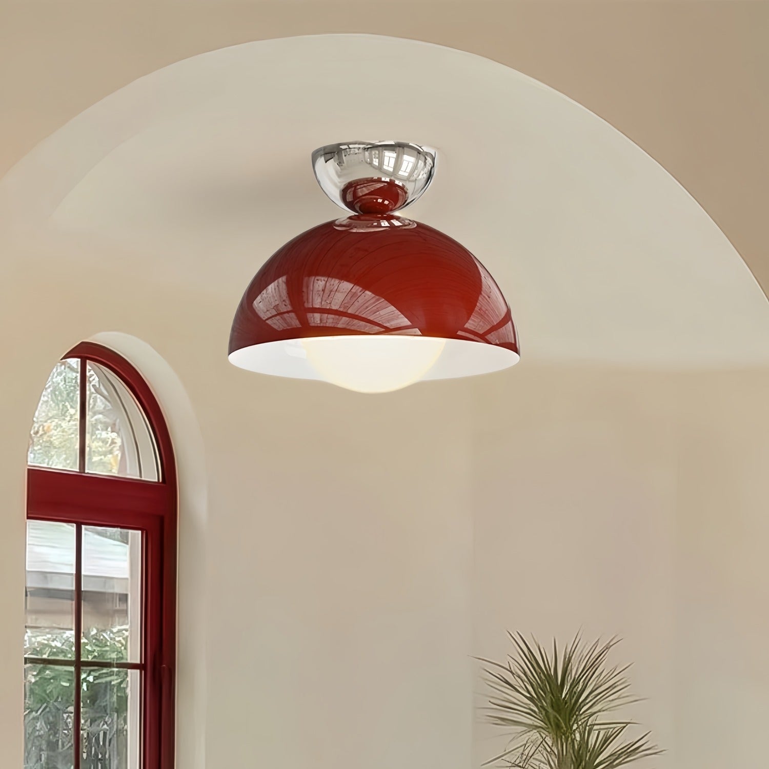 Bauhaus Dome Industrial Metal Ceiling Light