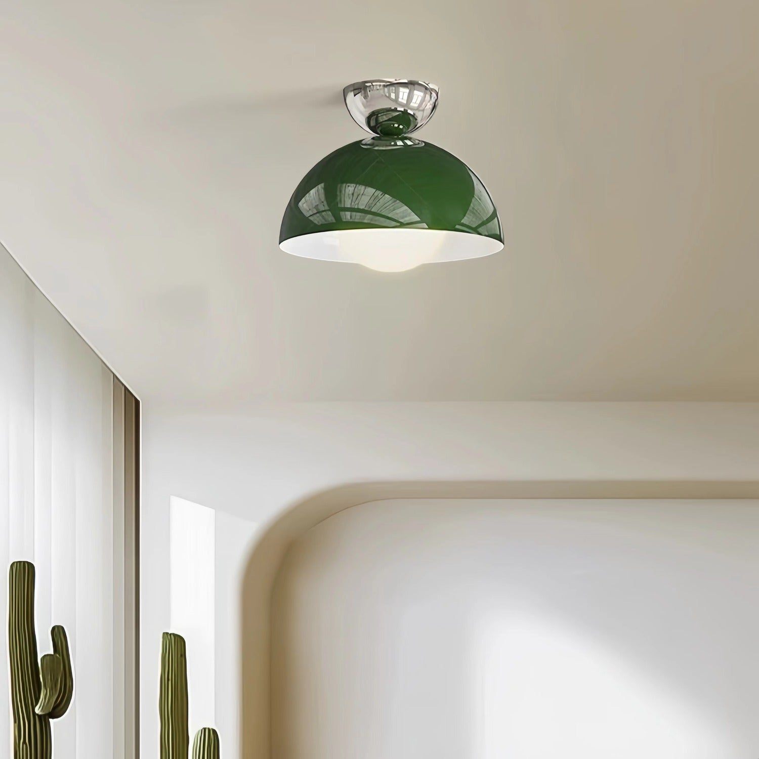 Bauhaus Dome Industrial Metal Ceiling Light
