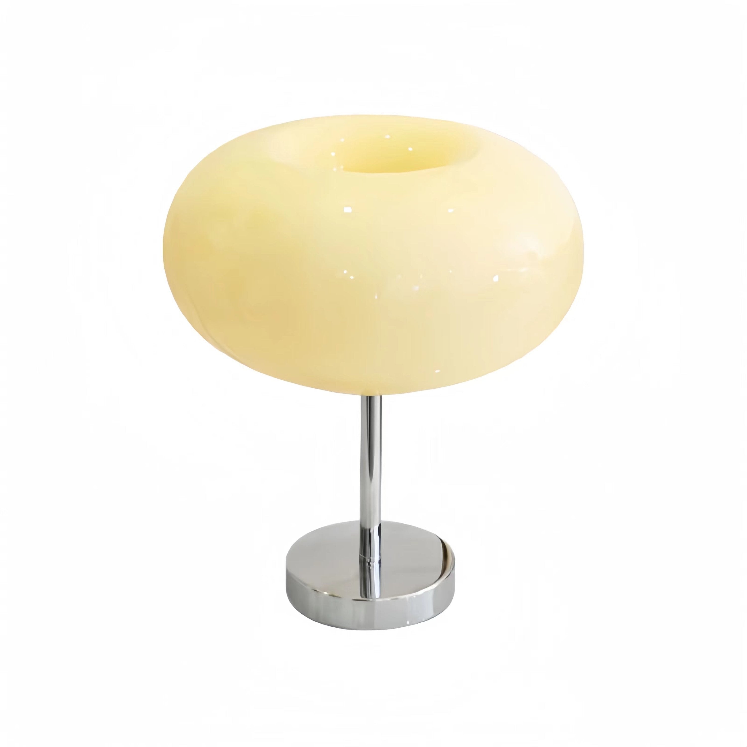 Modern Bauhaus Donut Glass Table Lamp