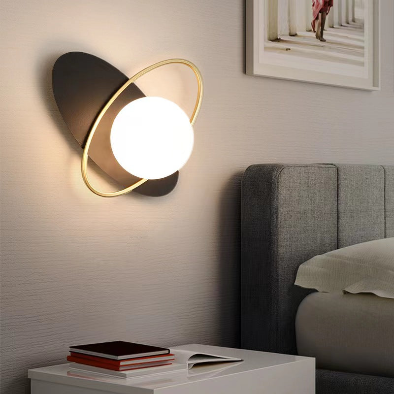 Modern Creative Cross Oval Wall Lamp