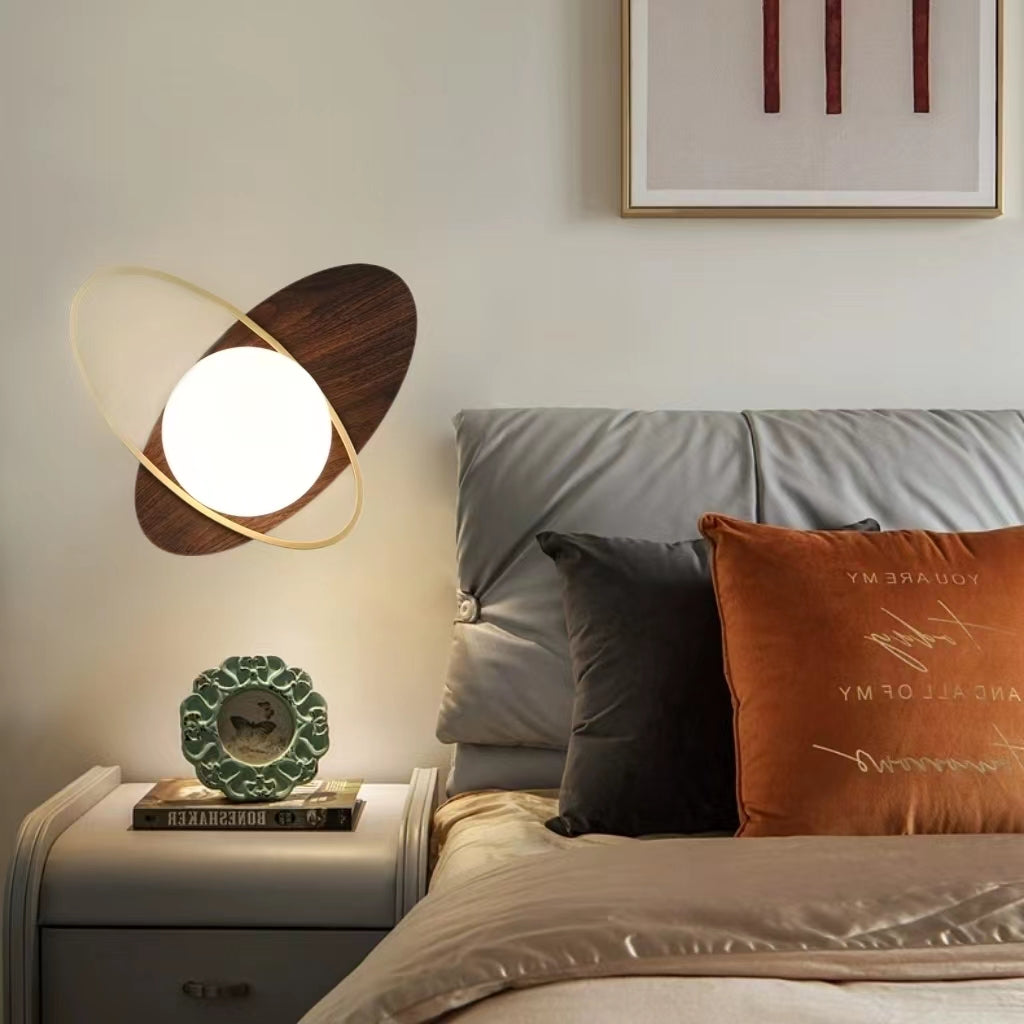 Modern Creative Cross Oval Wall Lamp