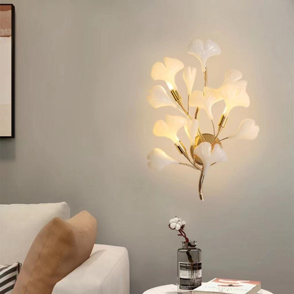 Modern Creative Ginkgo Wall Light
