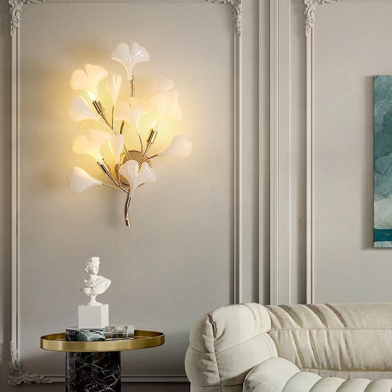 Modern Creative Ginkgo Wall Light