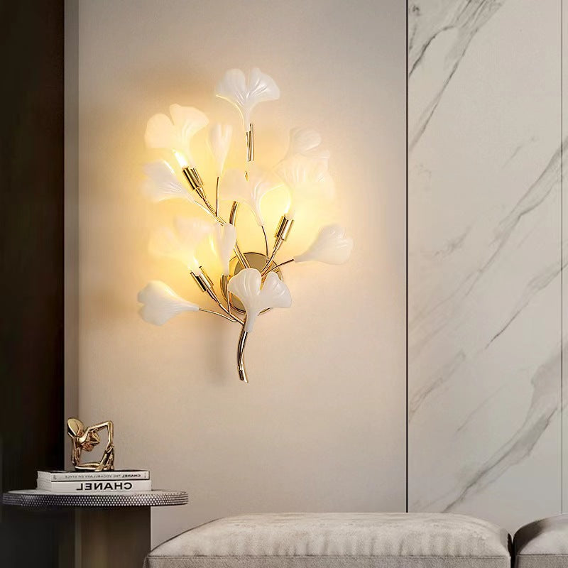 Modern Creative Ginkgo Wall Light