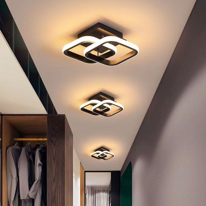 Modern LED Double Ring Ceiling Light