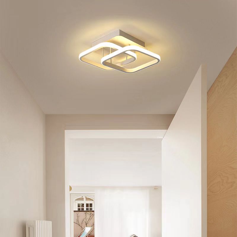 Modern LED Double Ring Ceiling Light