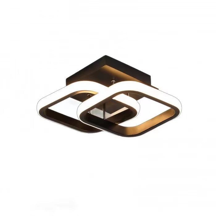 Modern LED Double Ring Ceiling Light