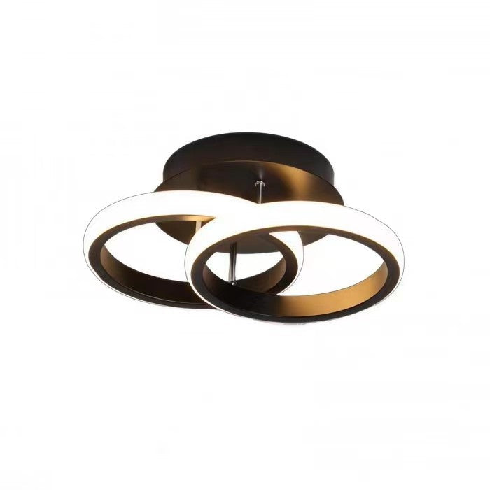 Modern LED Double Ring Ceiling Light
