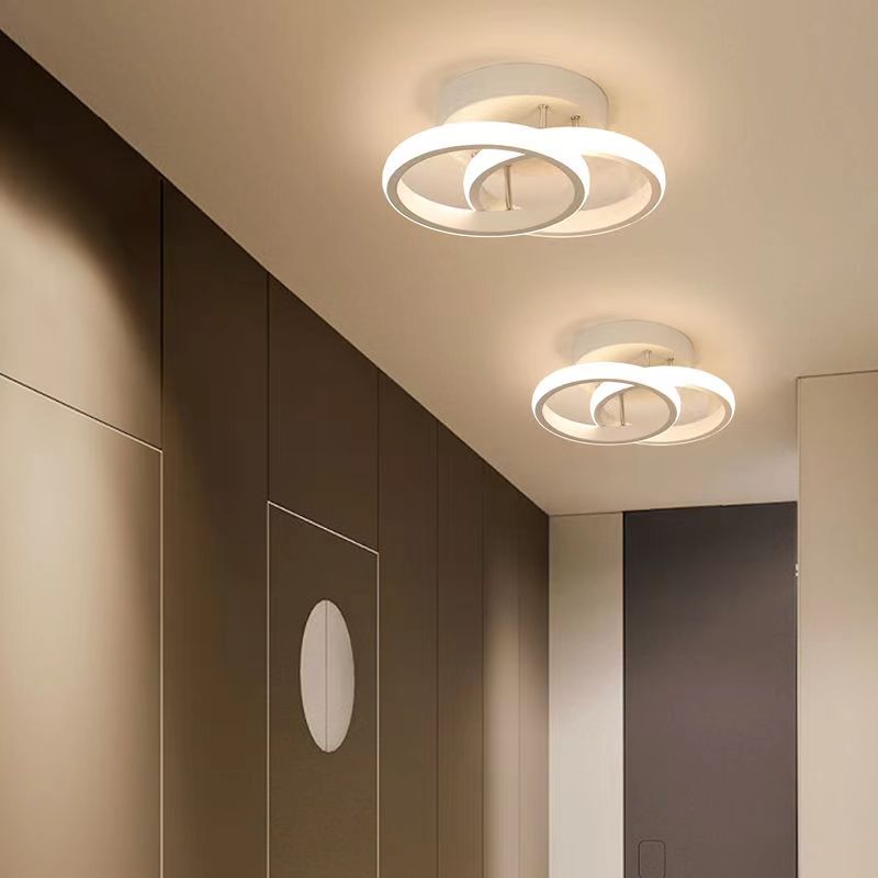 Modern LED Double Ring Ceiling Light