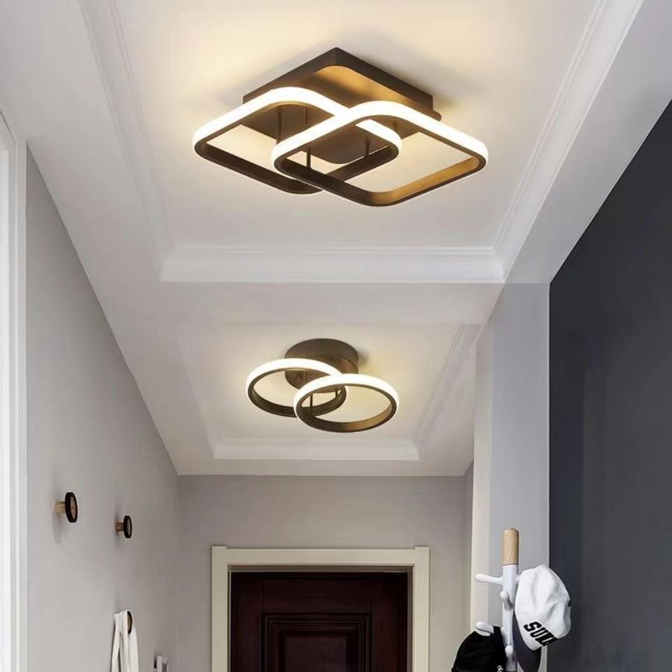 Modern LED Double Ring Ceiling Light