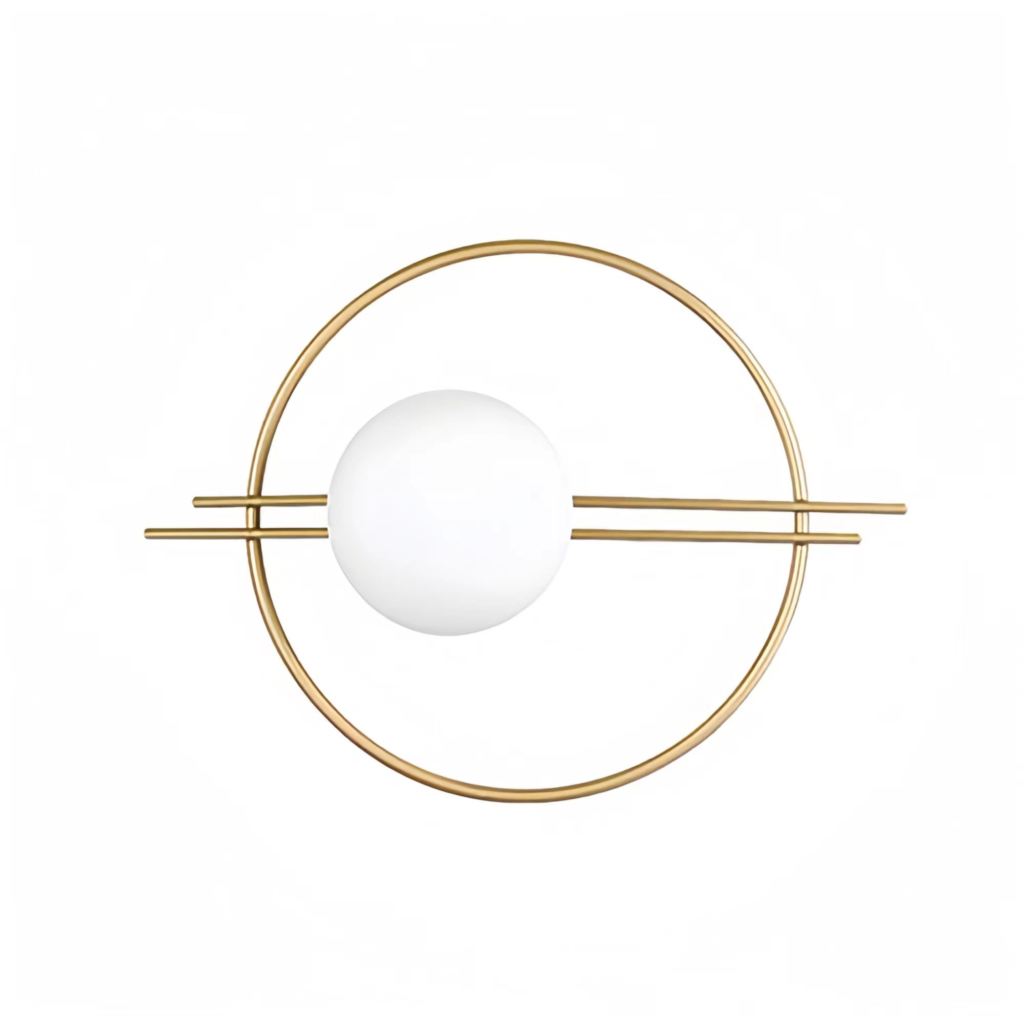 Modern Luxury Metal Ring Wall Light