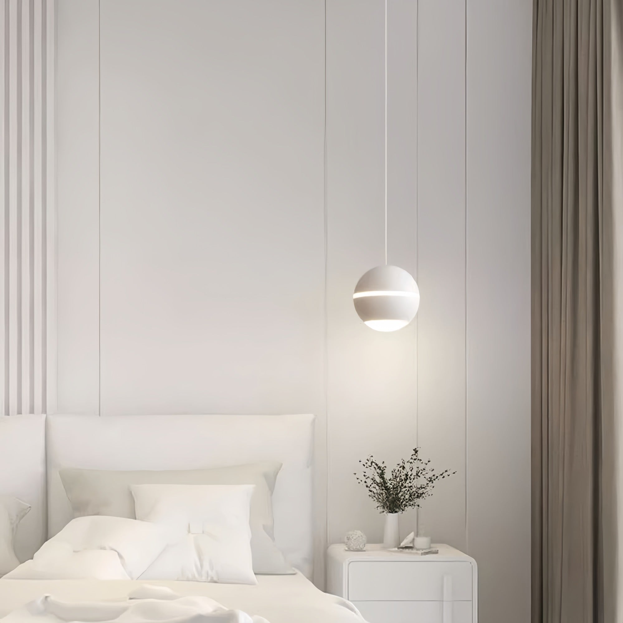 Modern Metal Globe LED Pendant Light