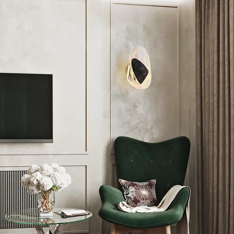 Modern Minimalist Glass Atmosphere Wall Light
