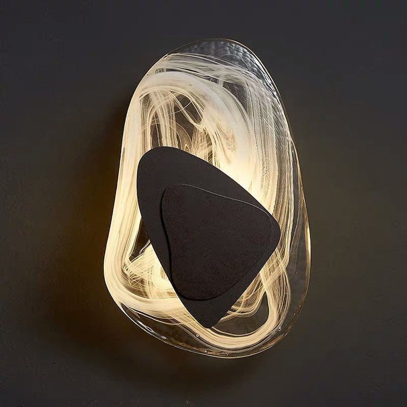 Modern Minimalist Glass Atmosphere Wall Light