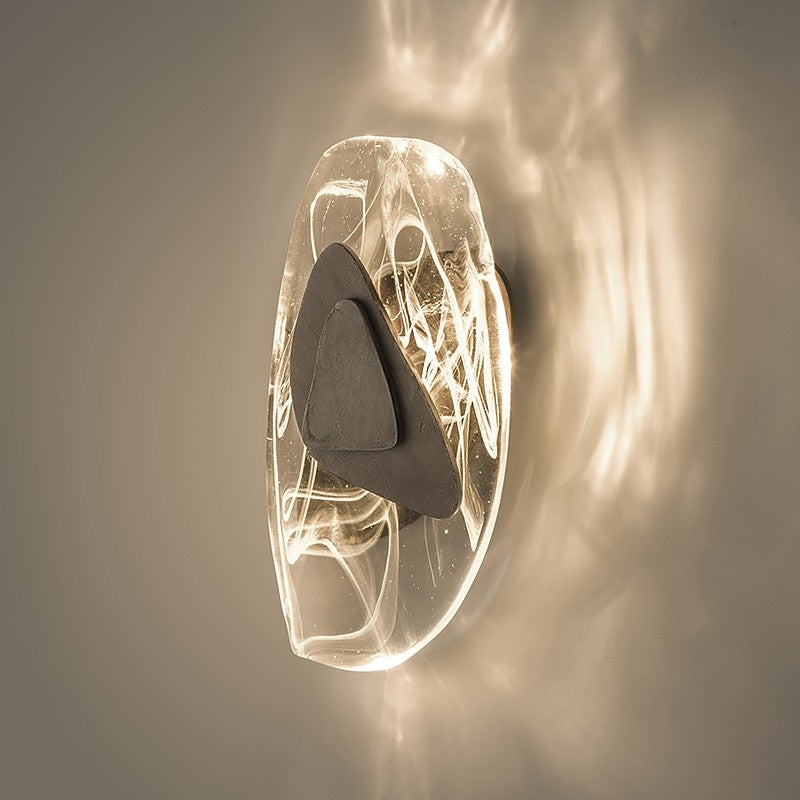 Modern Minimalist Glass Atmosphere Wall Light