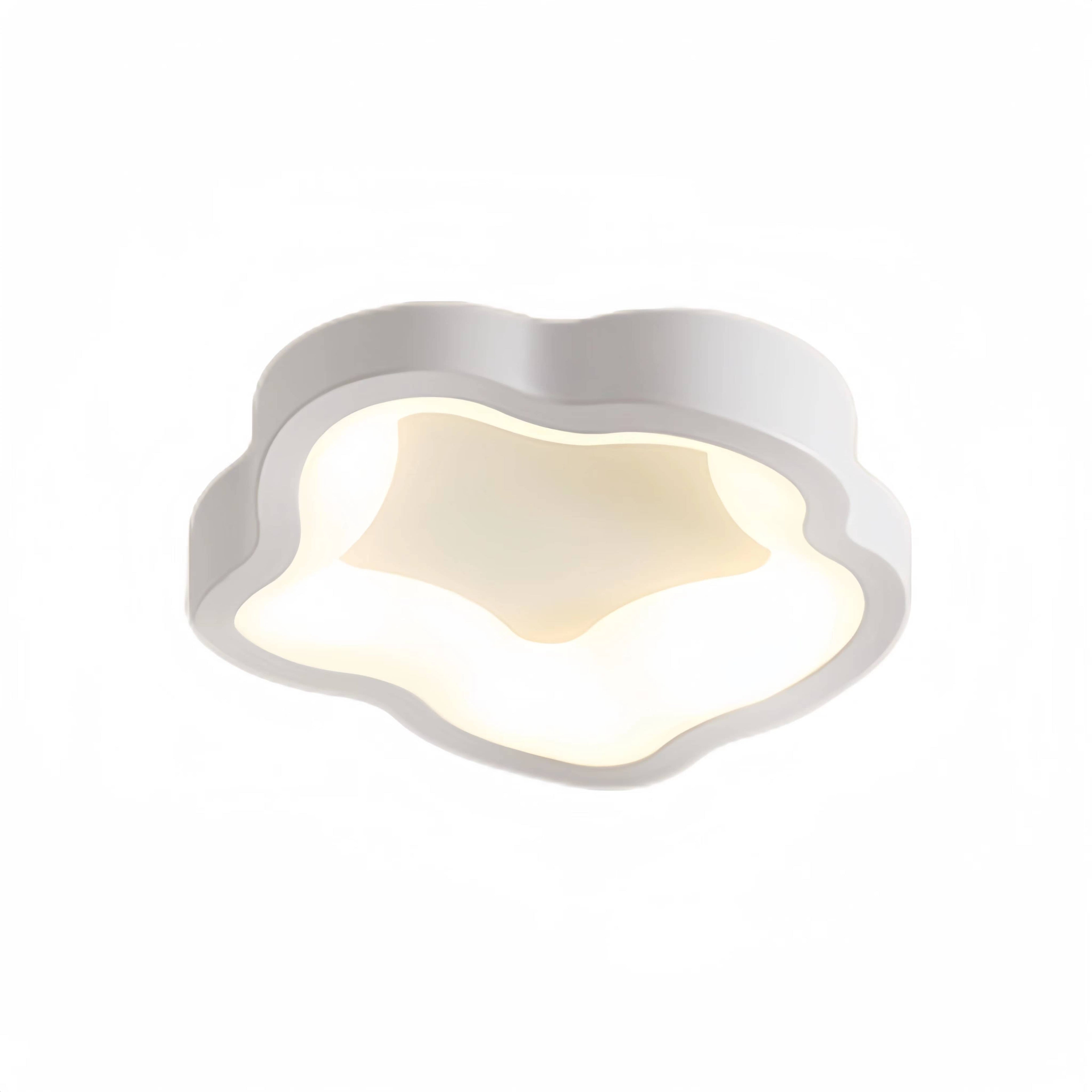 Modern White Wave Cloud Ceiling Light