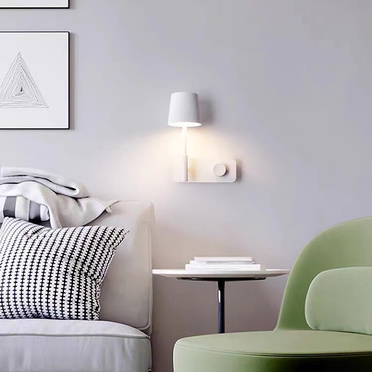 Modern Minimalist LED Dimmable Bedside Wall Light