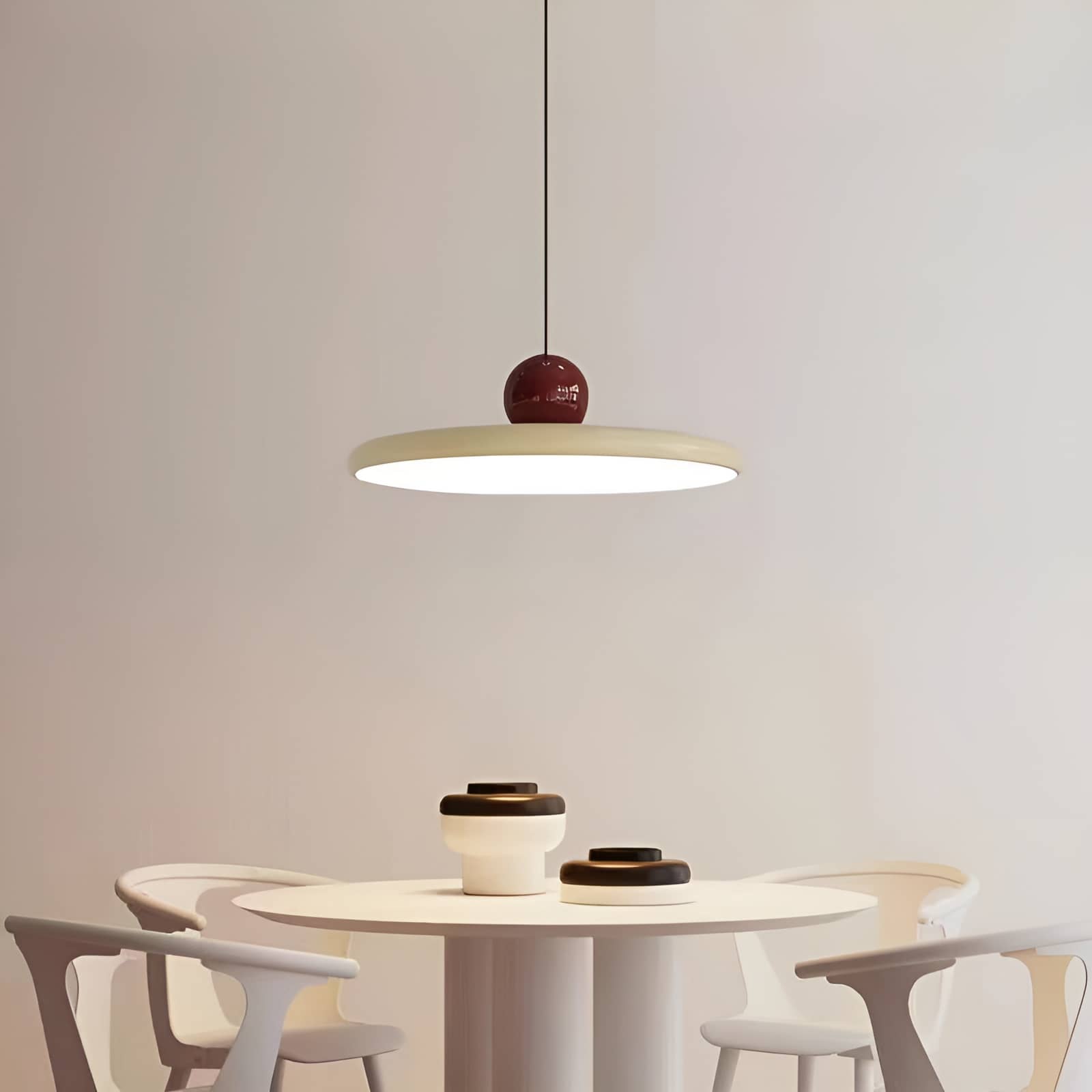 Nordic Bauhaus Flying Disc Pendant Light