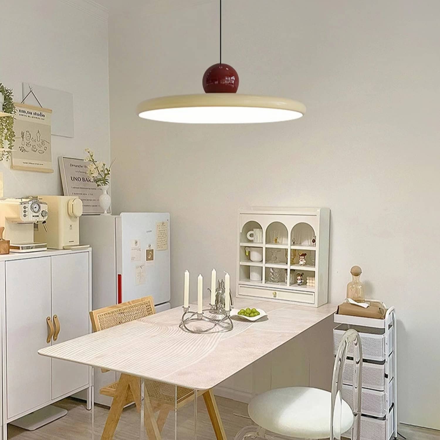 Nordic Bauhaus Flying Disc Pendant Light