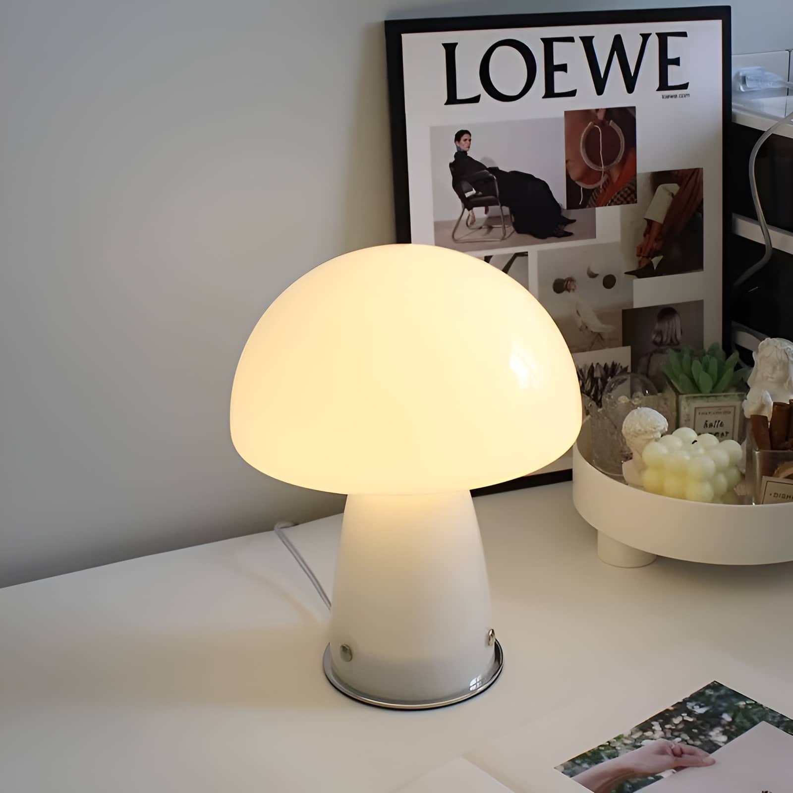 Nordic Art Bauhaus Mushroom Table Lamp