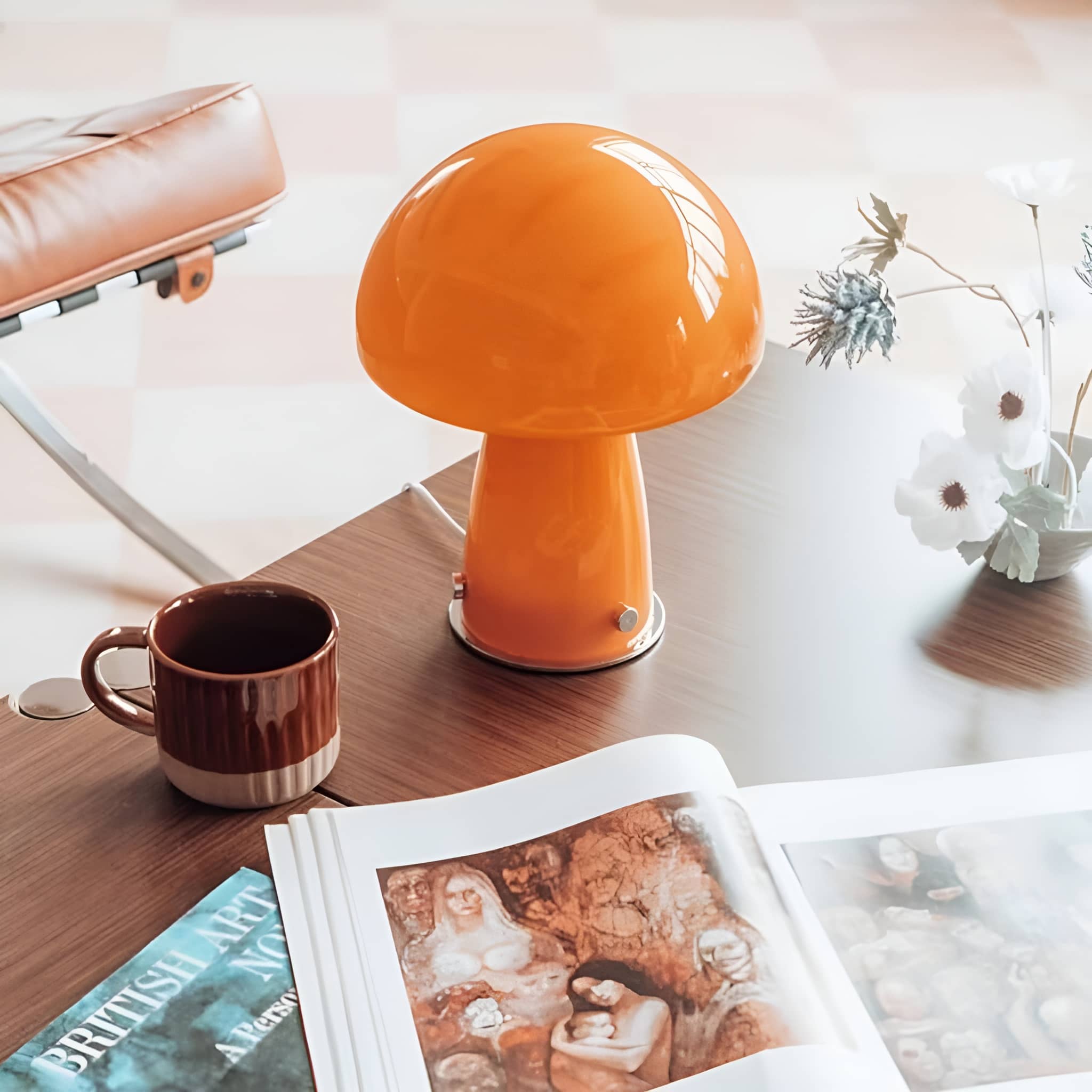 Nordic Art Bauhaus Mushroom Table Lamp