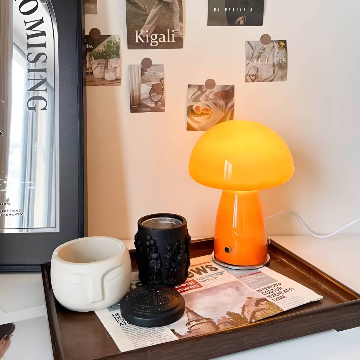 Nordic Art Bauhaus Mushroom Table Lamp