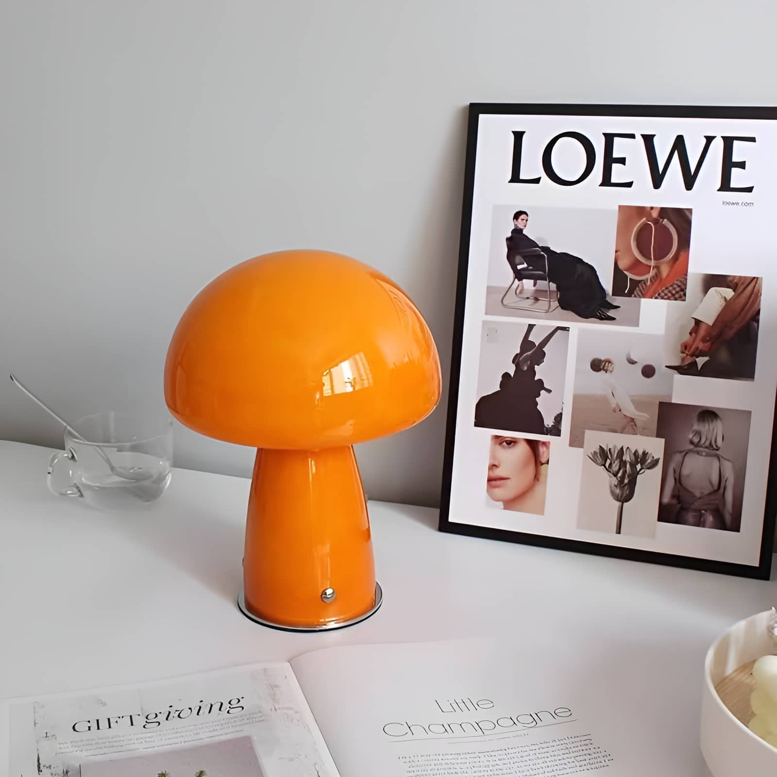 Nordic Art Bauhaus Mushroom Table Lamp