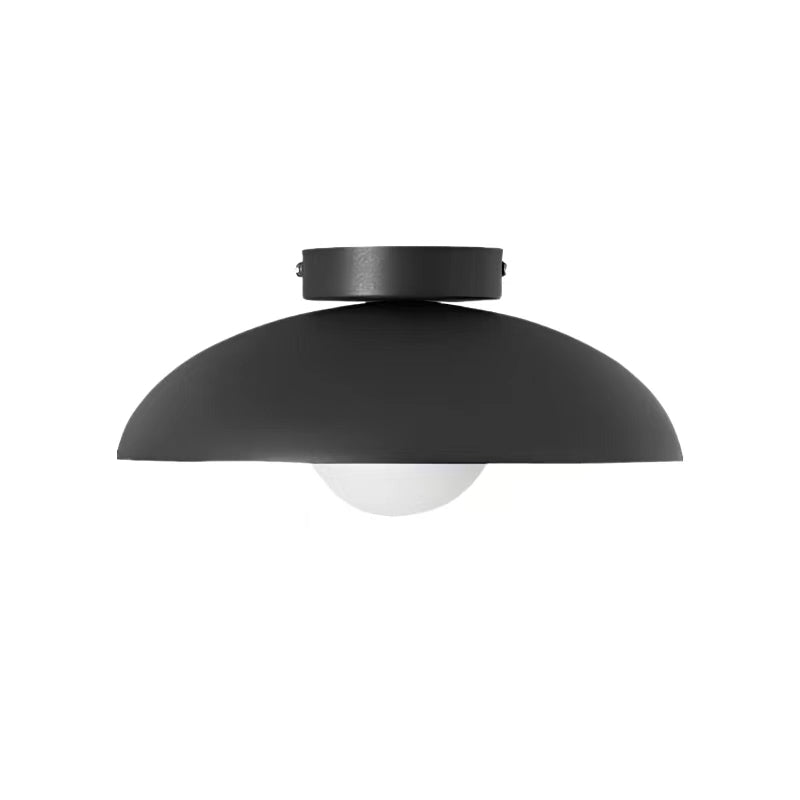 Nordic Minimalist Bowl Shape Iron Ceiling Light