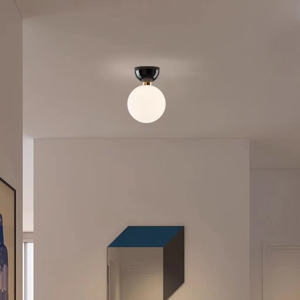 Nordic Modern Bauhaus Globe Ceiling Light
