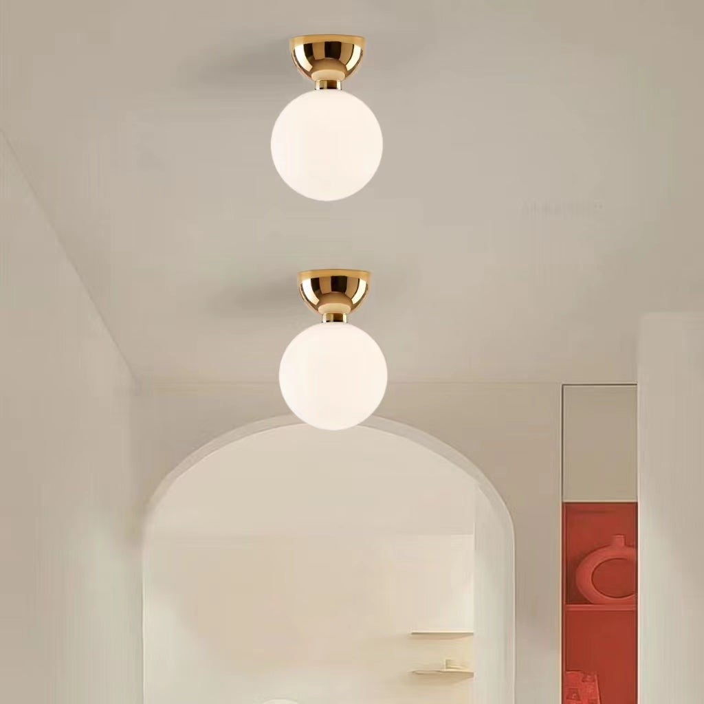Nordic Modern Bauhaus Globe Ceiling Light