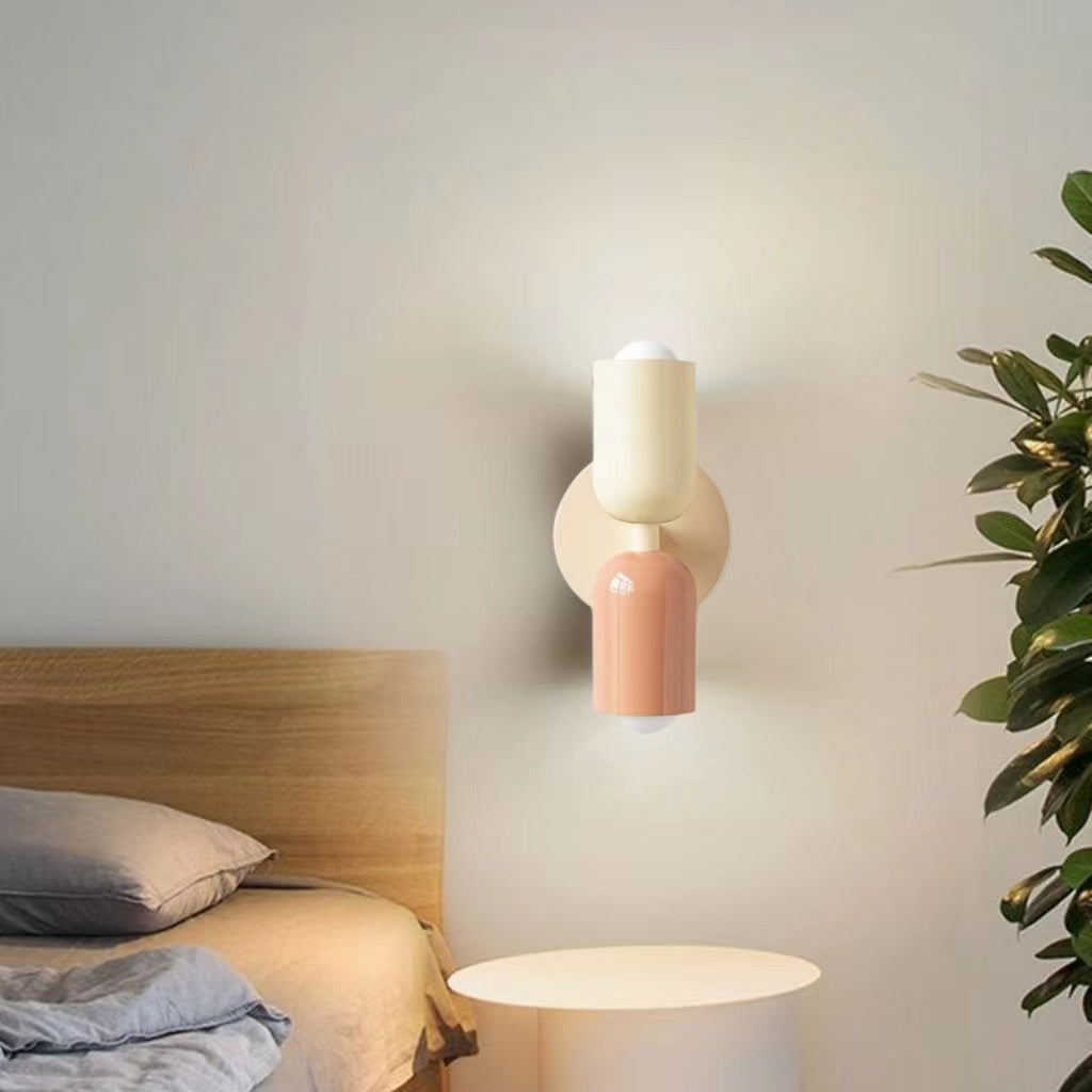 Modern Macaron Up Down Wall Light