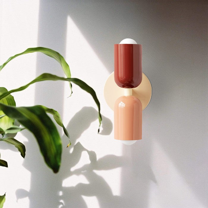 Modern Macaron Up Down Wall Light