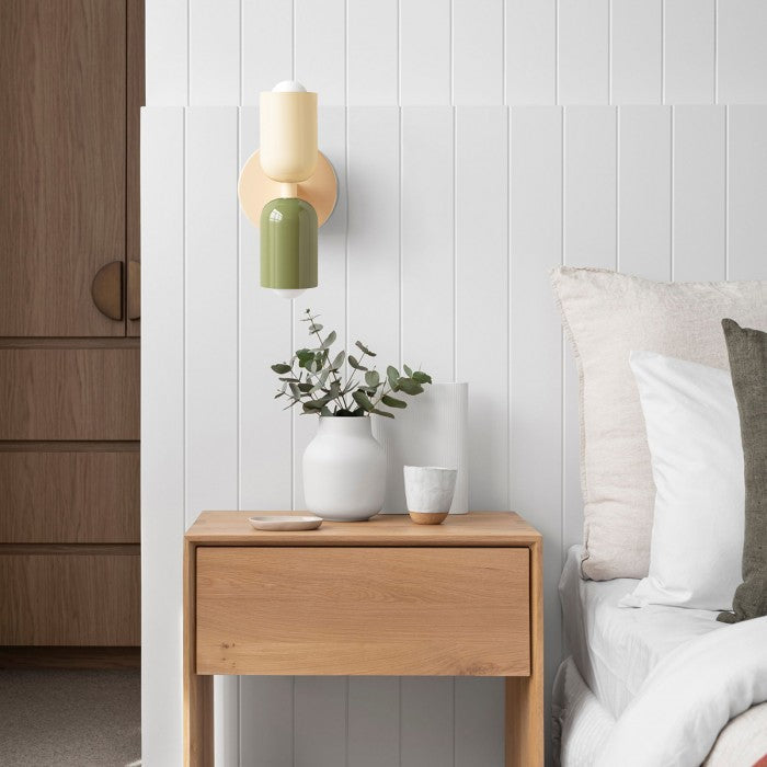Modern Macaron Up Down Wall Light