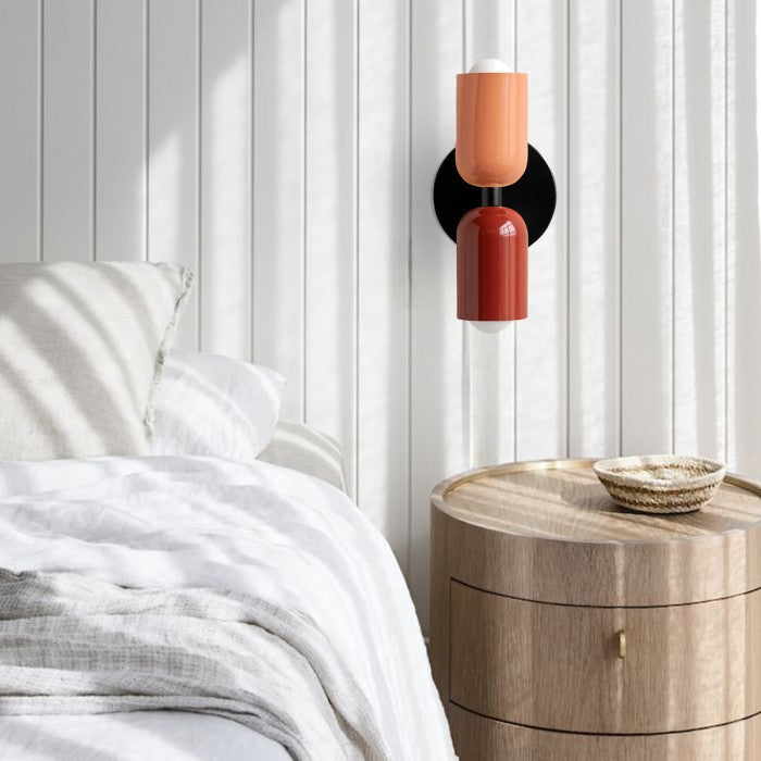 Modern Macaron Up Down Wall Light